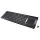 TECLADO TRUST WIRELESS TACTO TOUCHPAD